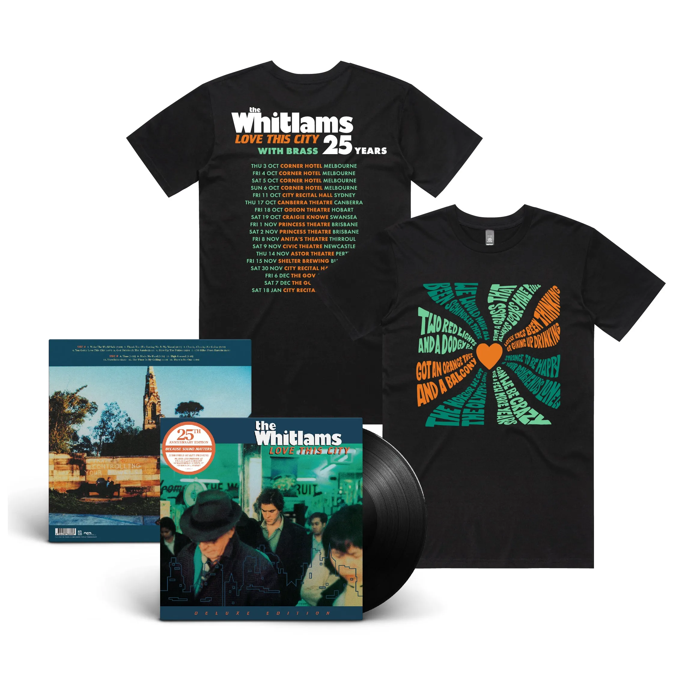 Love This City 25th Anniversary Vinyl   T-Shirt