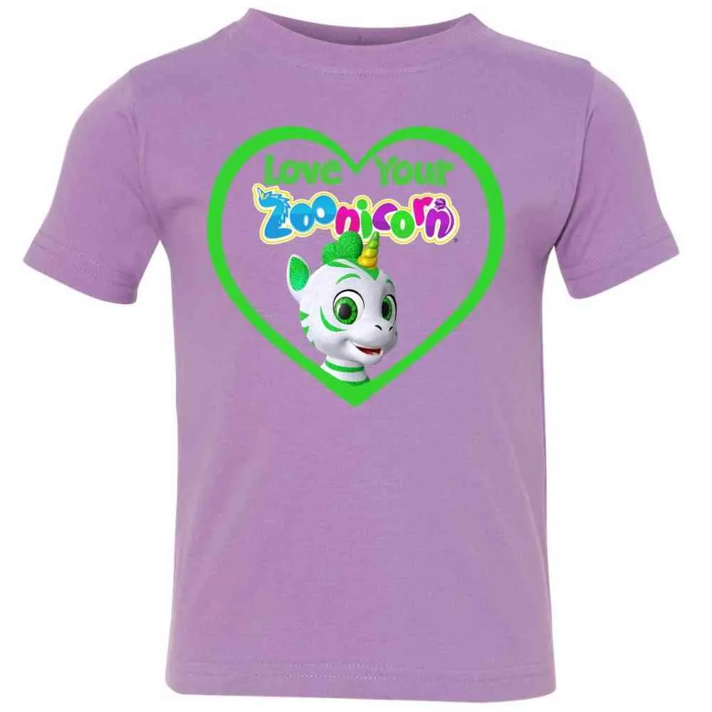 Love Your Zoonicorn, Ene, Toddler Tee
