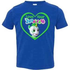 Love Your Zoonicorn, Ene, Toddler Tee