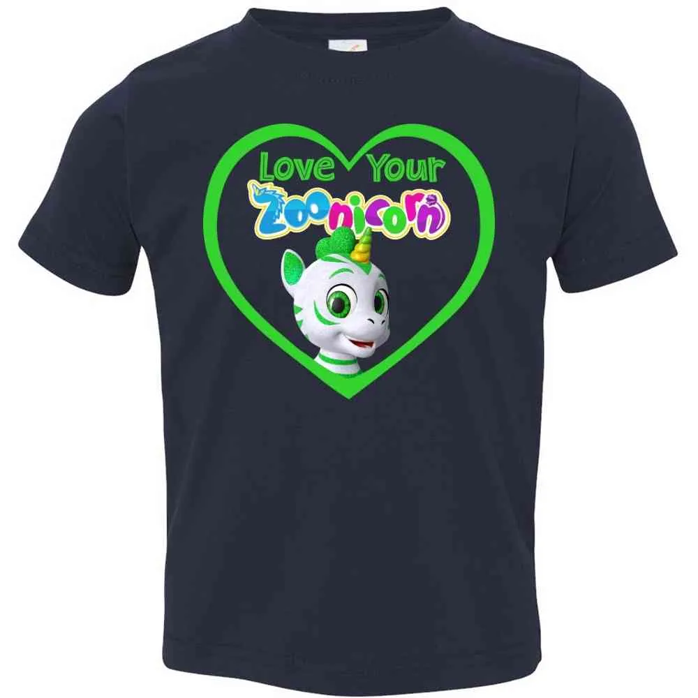 Love Your Zoonicorn, Ene, Toddler Tee