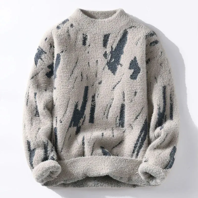 Lucas | Cozy Graphic Sweater