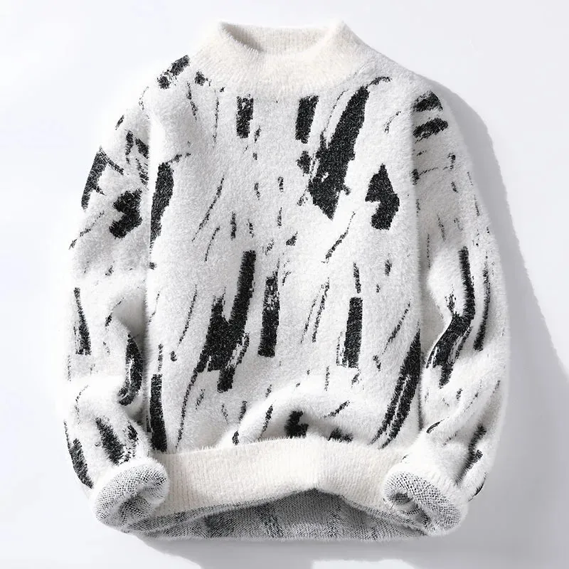 Lucas | Cozy Graphic Sweater