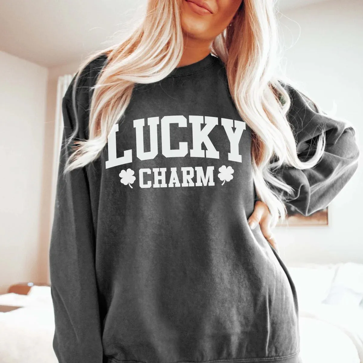 Lucky Charm Graphic Sweatshirt