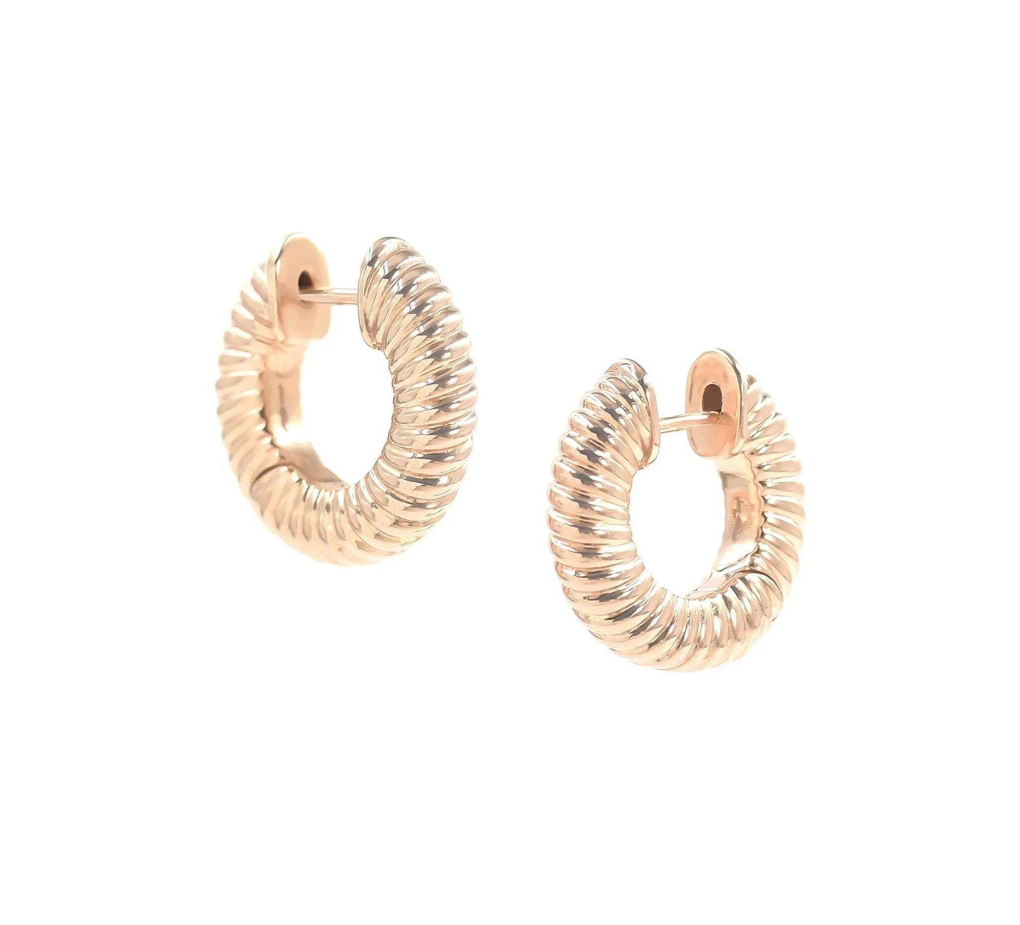 Lulu Textured Hoops