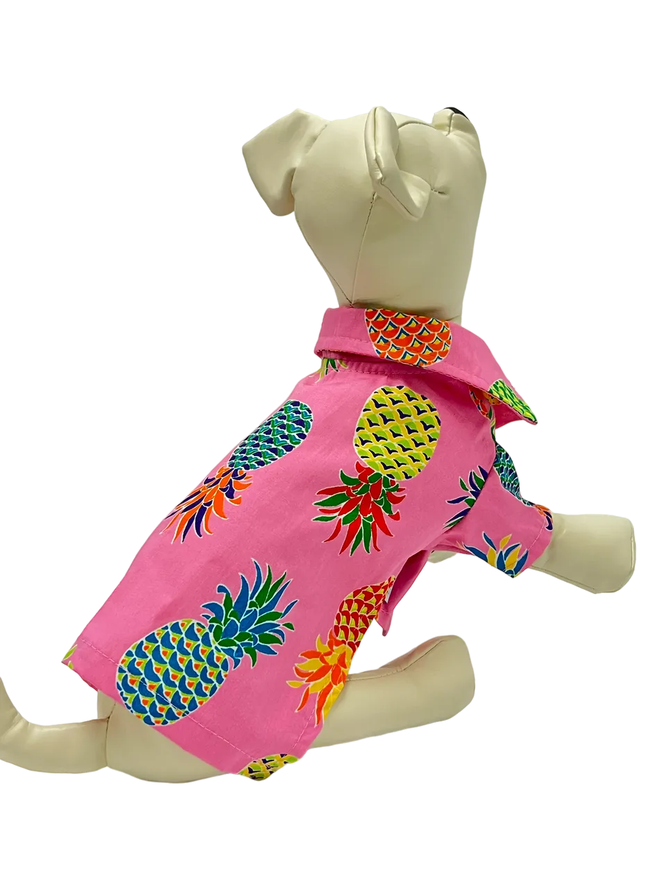 Luna Blue Rosewood Pineapple Aloha Shirt