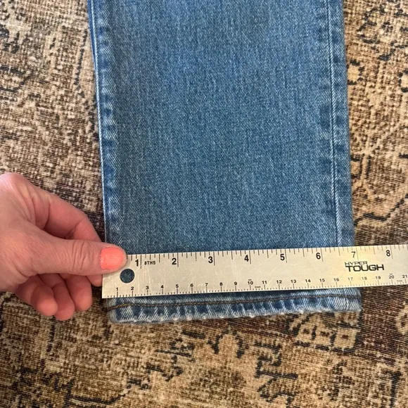 Madewell '90s Straight Crop Jeans • size 23 • NWT • NQ178