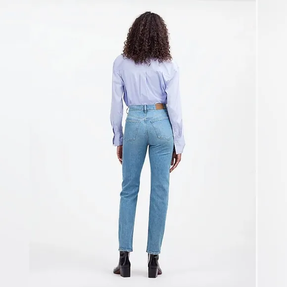 Madewell '90s Straight Crop Jeans • size 23 • NWT • NQ178
