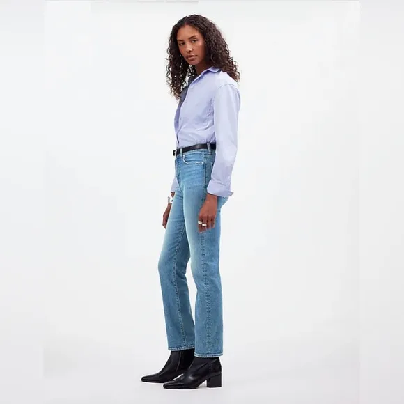 Madewell '90s Straight Crop Jeans • size 23 • NWT • NQ178