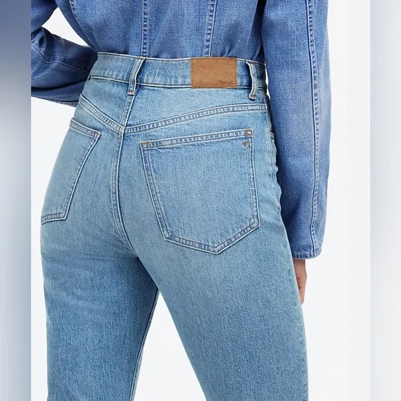 Madewell '90s Straight Crop Jeans • size 23 • NWT • NQ178