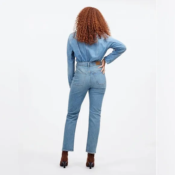 Madewell '90s Straight Crop Jeans • size 23 • NWT • NQ178