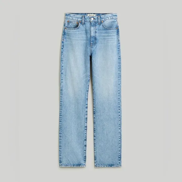 Madewell 90’s Straight Jean in Mercer Wash