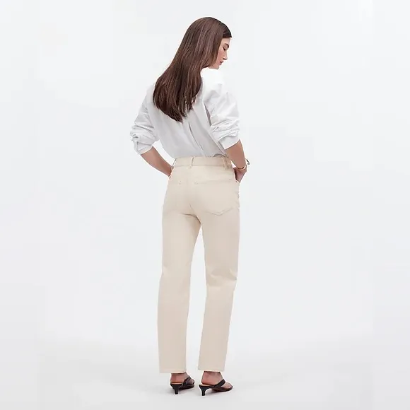Madewell NWT The 90’s Straight Jeans Size 29 in Vintage Canvas | High Rise