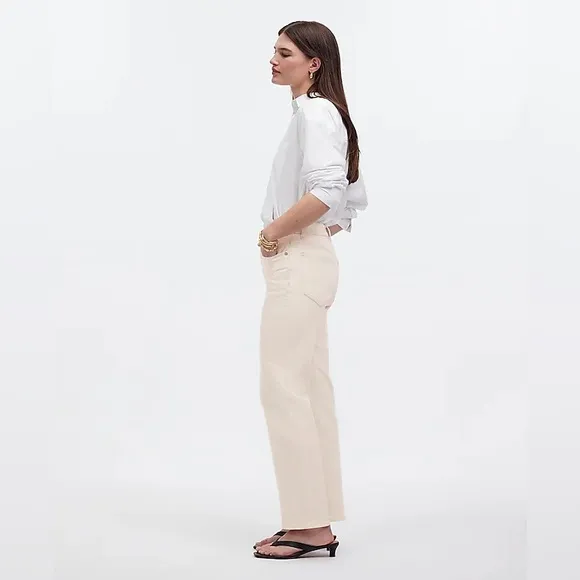 Madewell NWT The 90’s Straight Jeans Size 29 in Vintage Canvas | High Rise