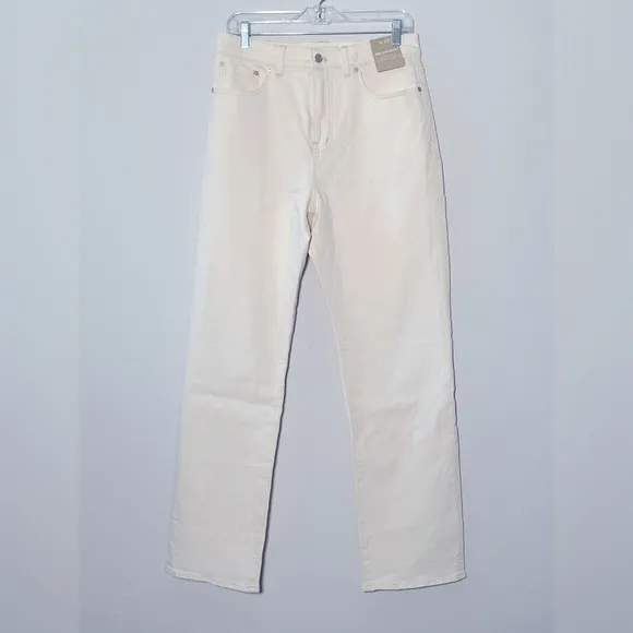 Madewell NWT The 90’s Straight Jeans Size 29 in Vintage Canvas | High Rise