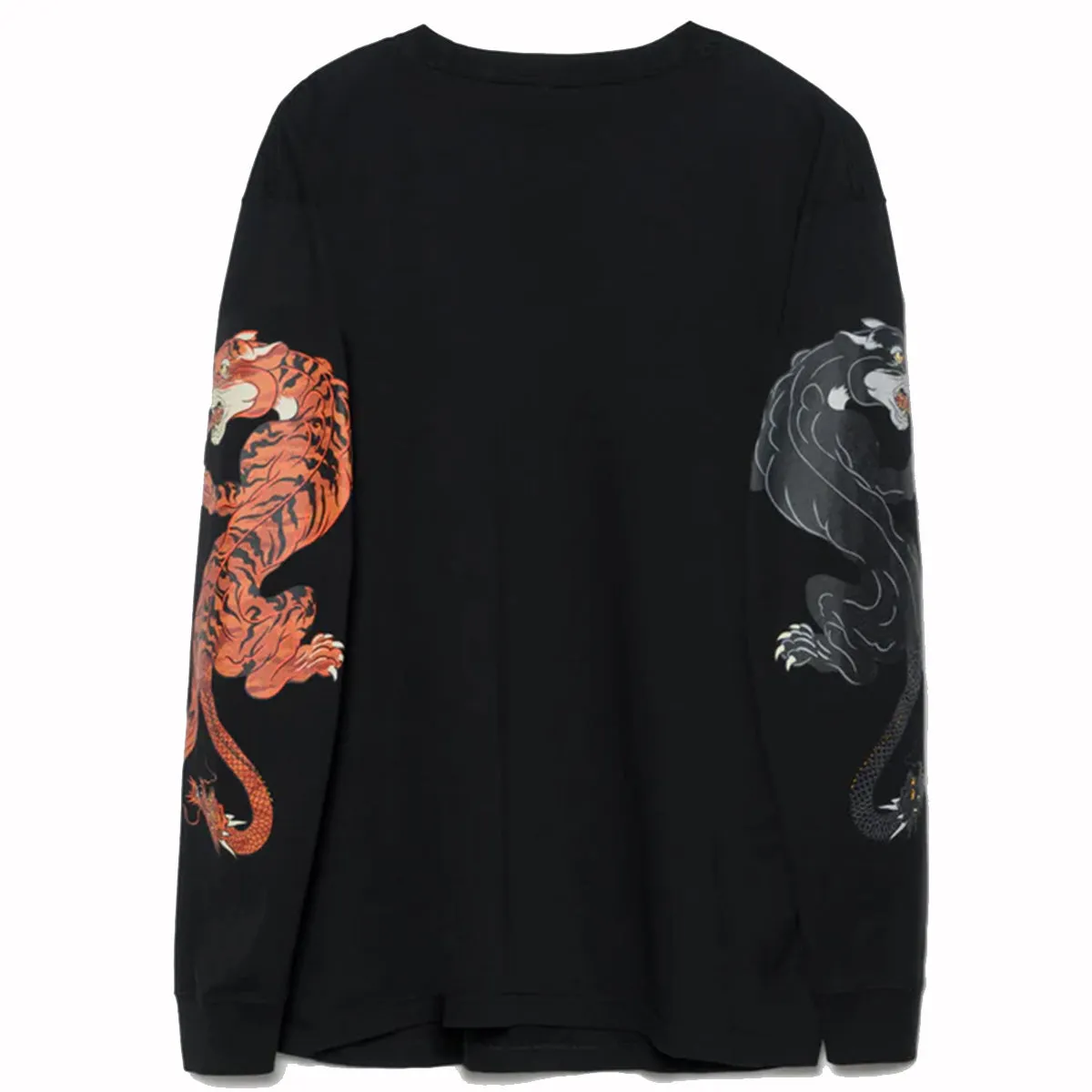 Maharishi Duality  Panther  L/S T-Shirt Black