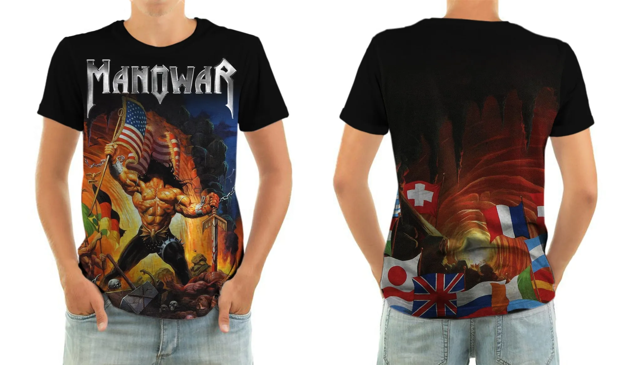 Manowar shirts