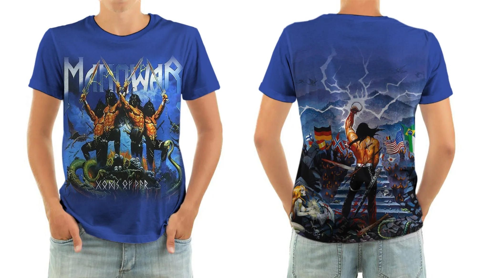 Manowar shirts