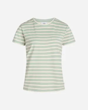 Margrethe Tee - Salvie/Cream