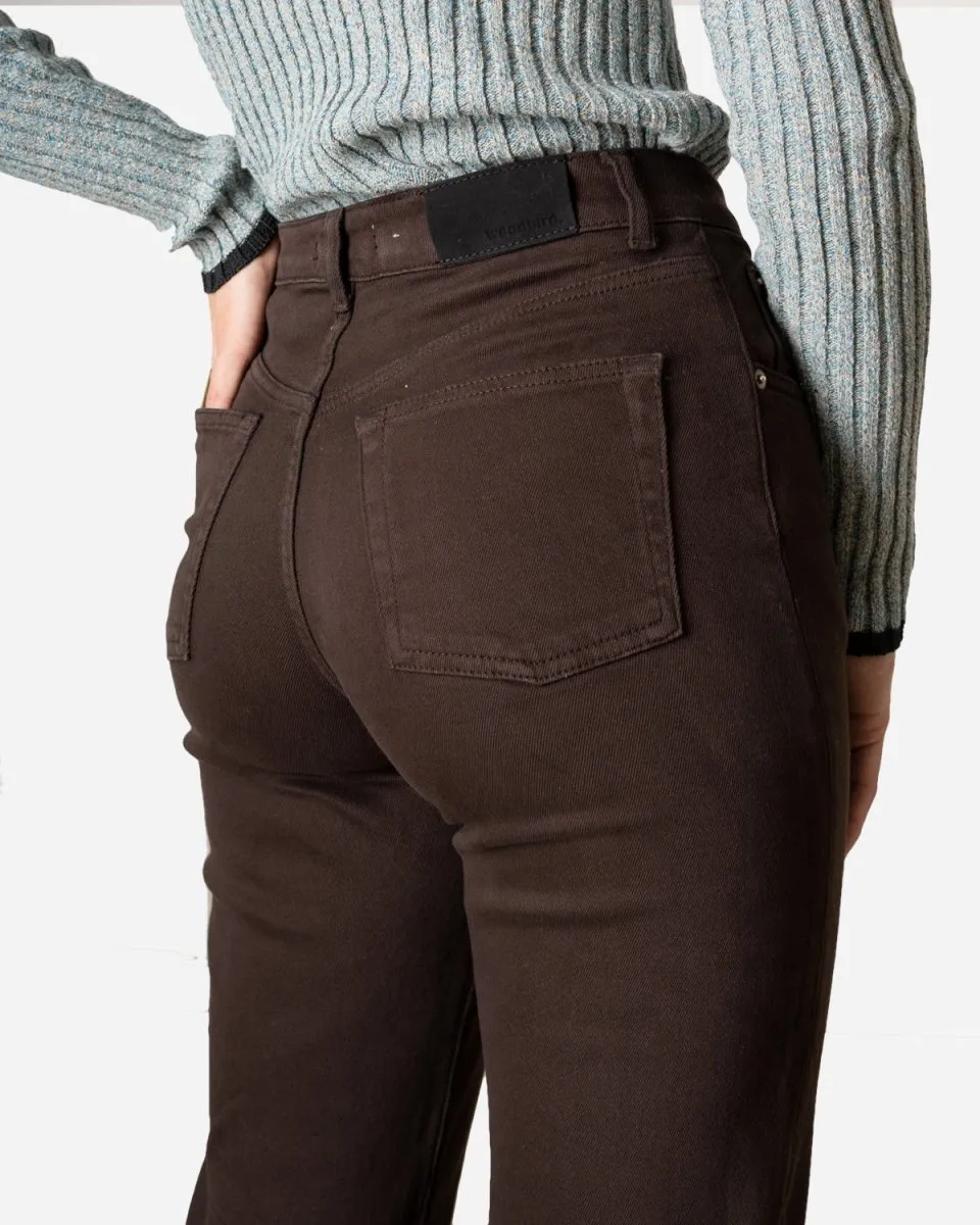 Maria Brown Jeans - Brown