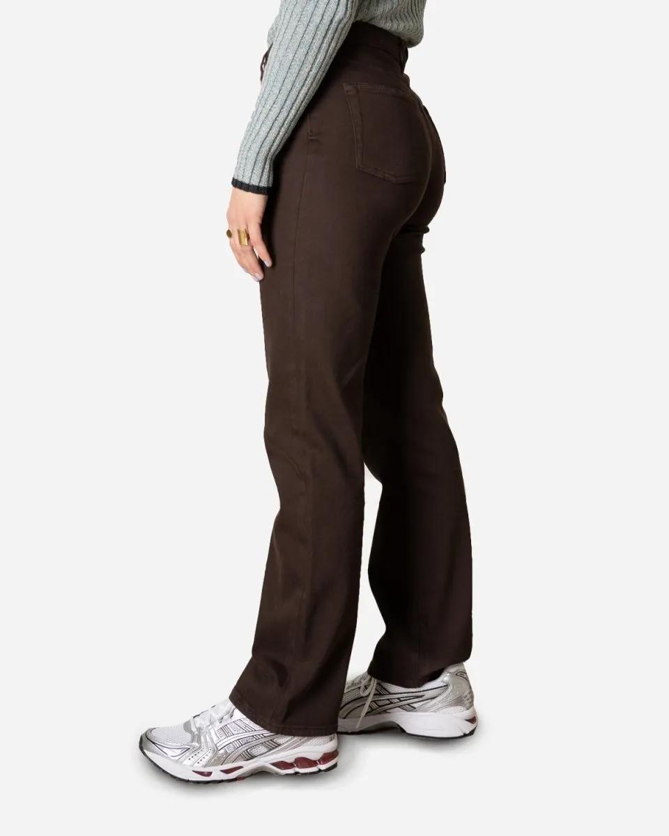 Maria Brown Jeans - Brown