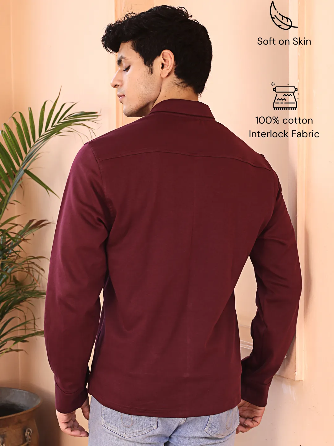 Men Classic Knit Shirt