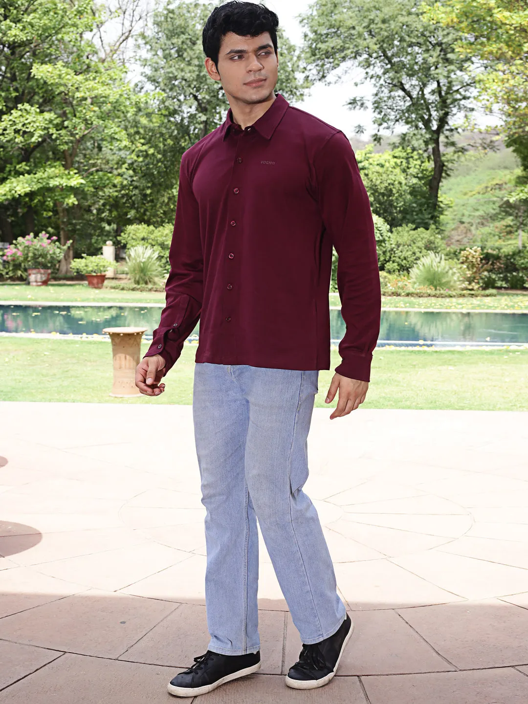 Men Classic Knit Shirt