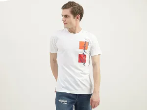 Men Printed Round Neck T-Shirt