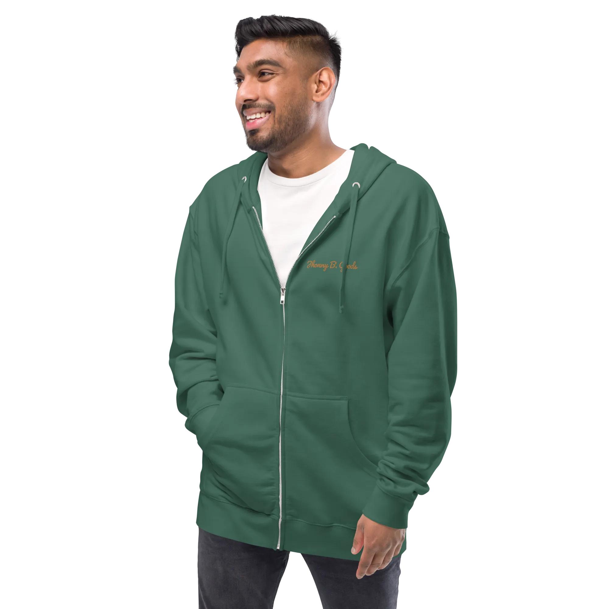Men's Desert Roads fleece zip up hoodie