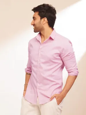 Men'S Full Sleeve Solid Cotton Blend Shirt For Men (Size-M)