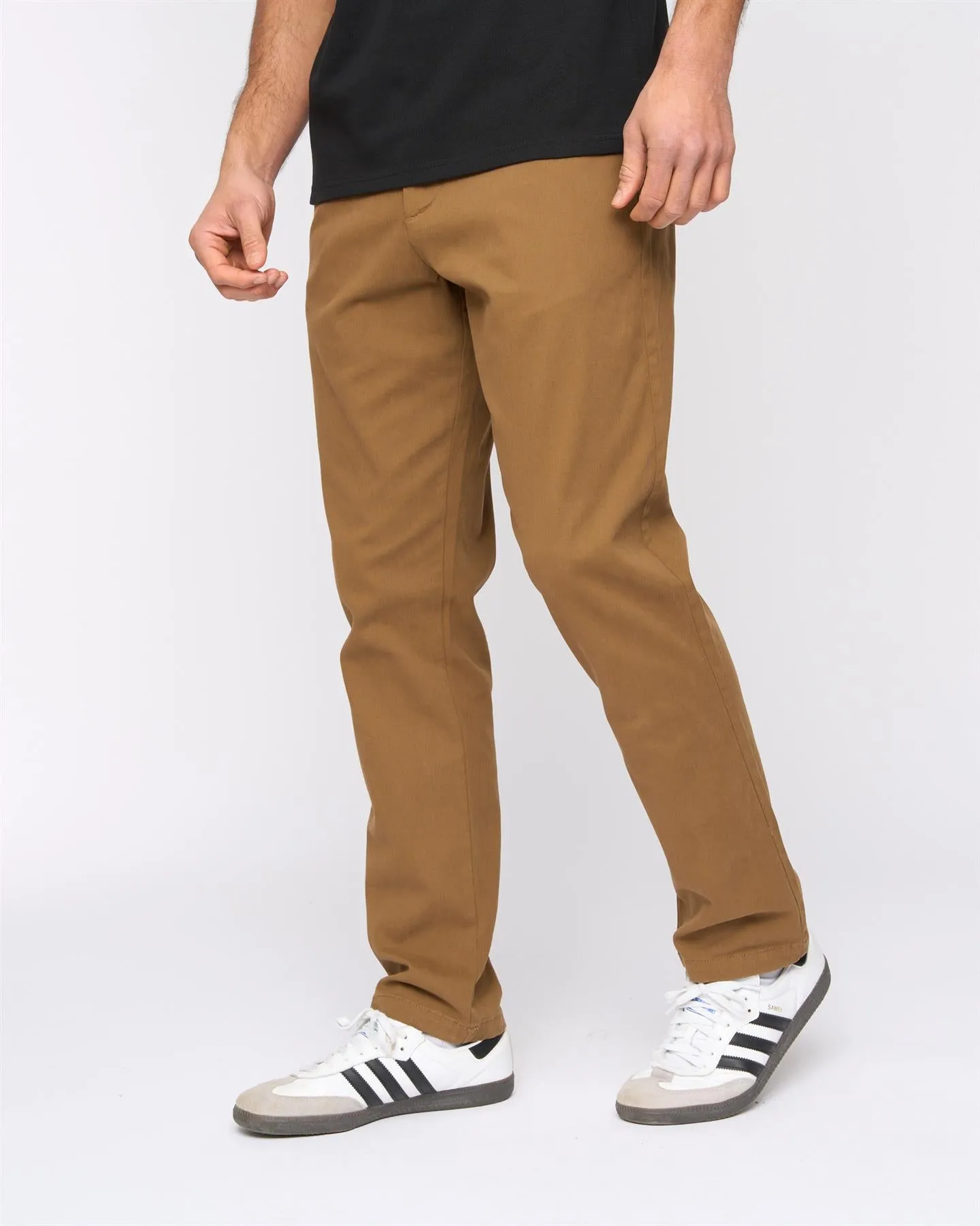 Mens Newland Slim Fit Chinos Camel