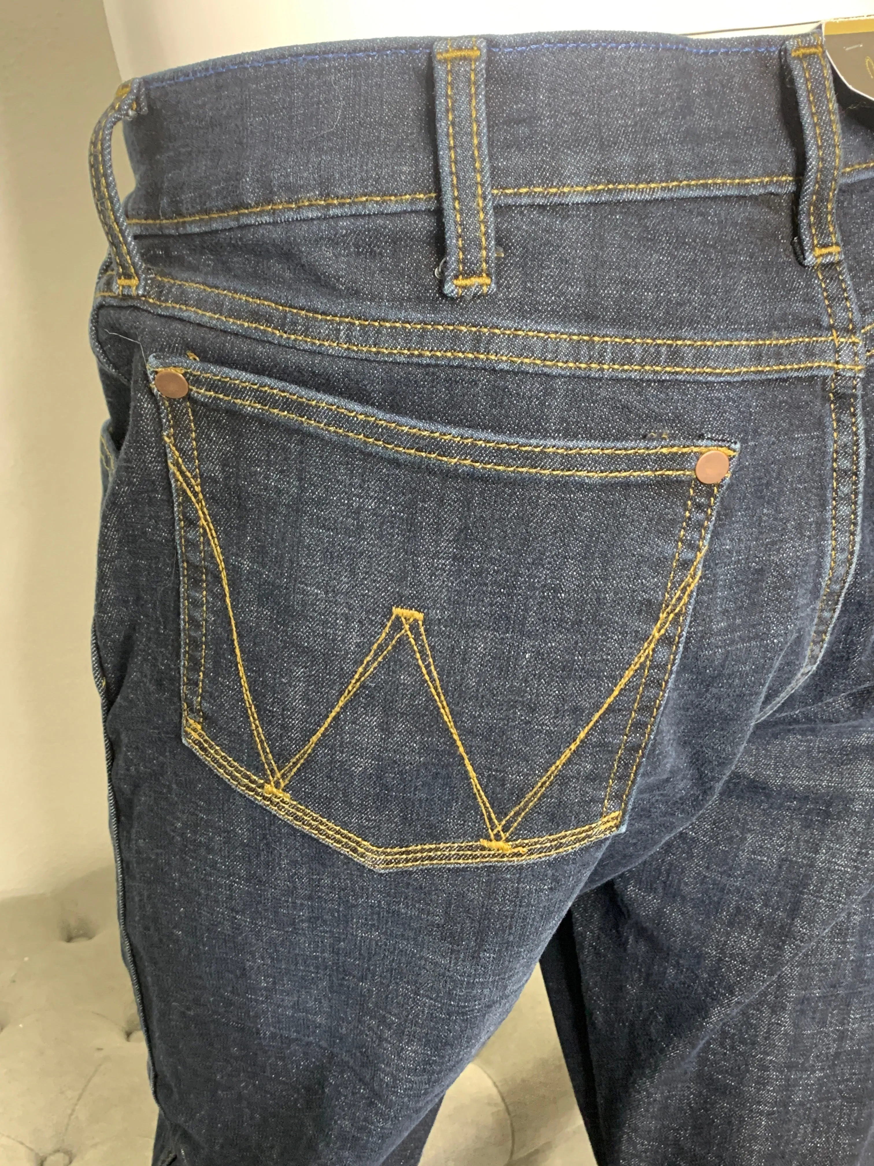 Men's Wrangler Dark Denim Jeans