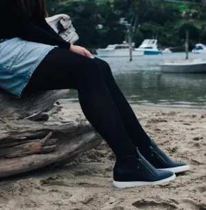 Merino Wool Tights - Black - Average