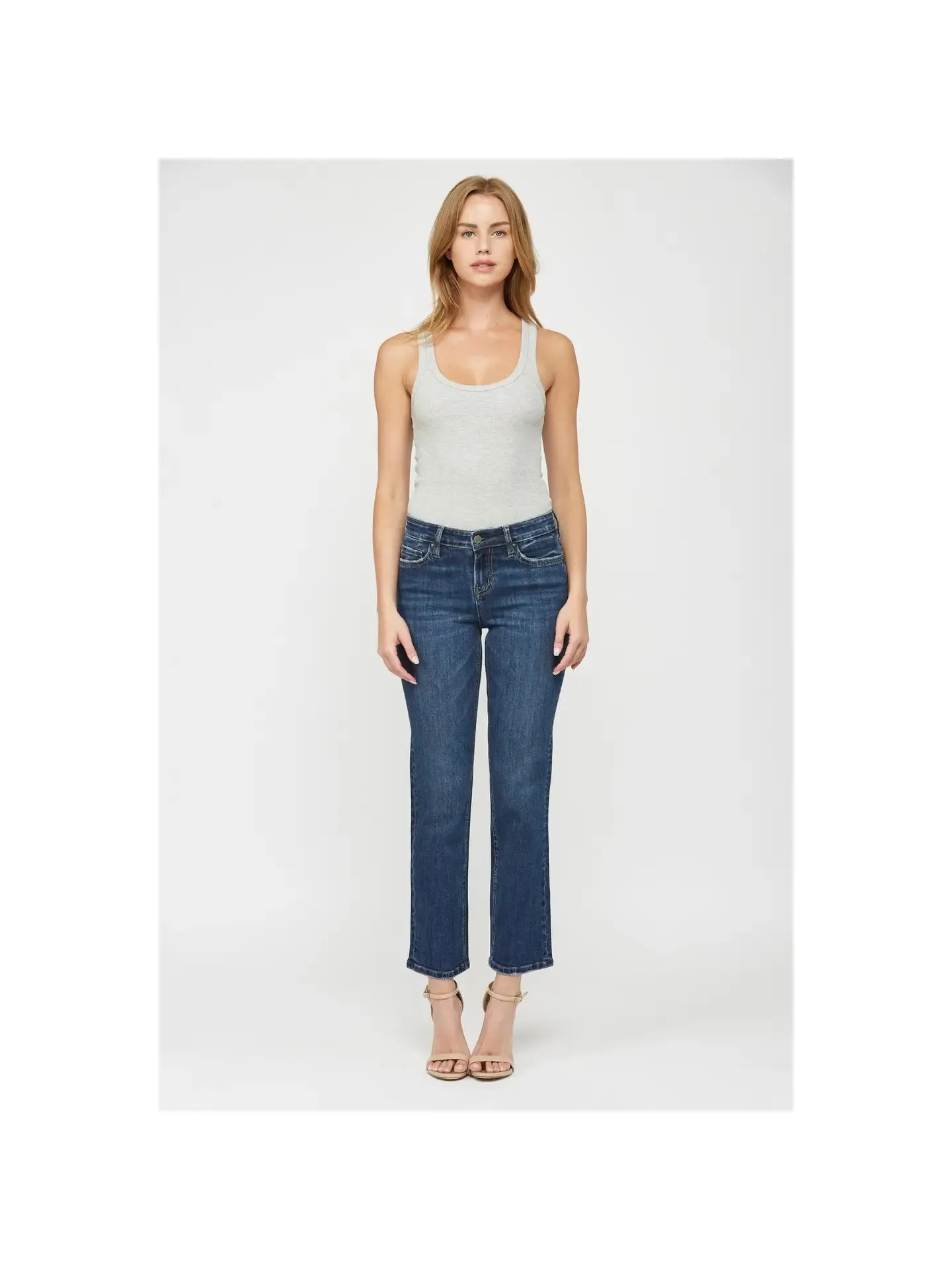 Mica Mid Rise Straight