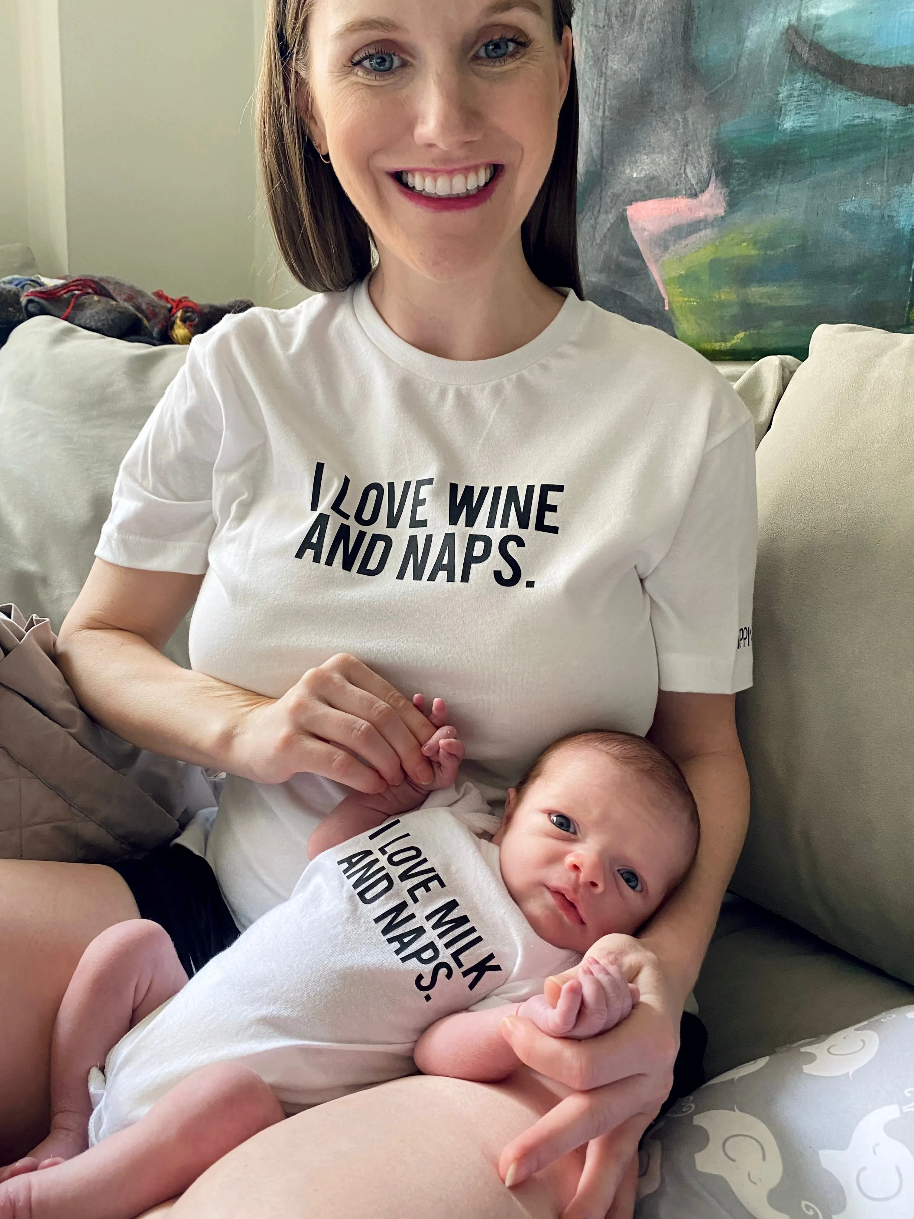 Milk & Naps Onesie (Size: Newborn)