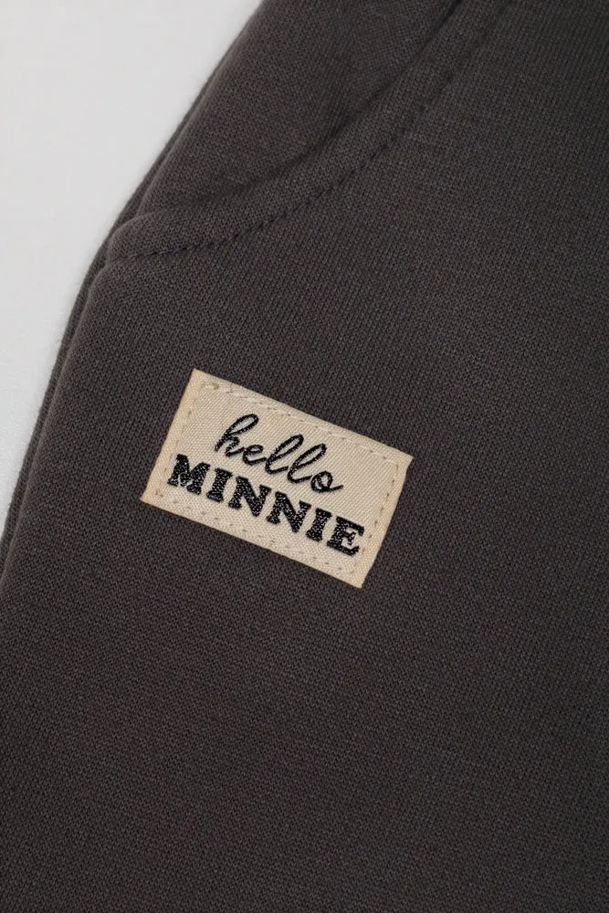 Minnie Mouse Trackpants Dark Grey