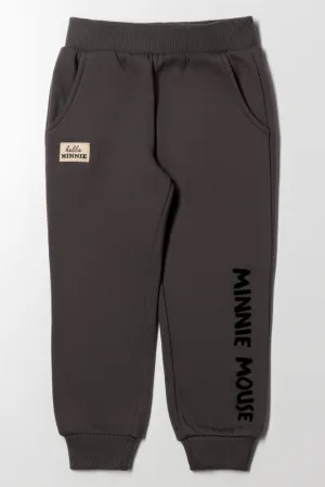 Minnie Mouse Trackpants Dark Grey