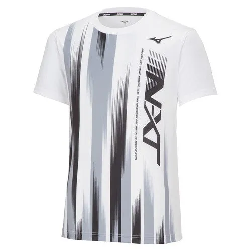 Mizuno T-shirt Plastic Shirt Short Sleeve Top MIZUNO Tennis Soft Tennis Badminton Wear Men's