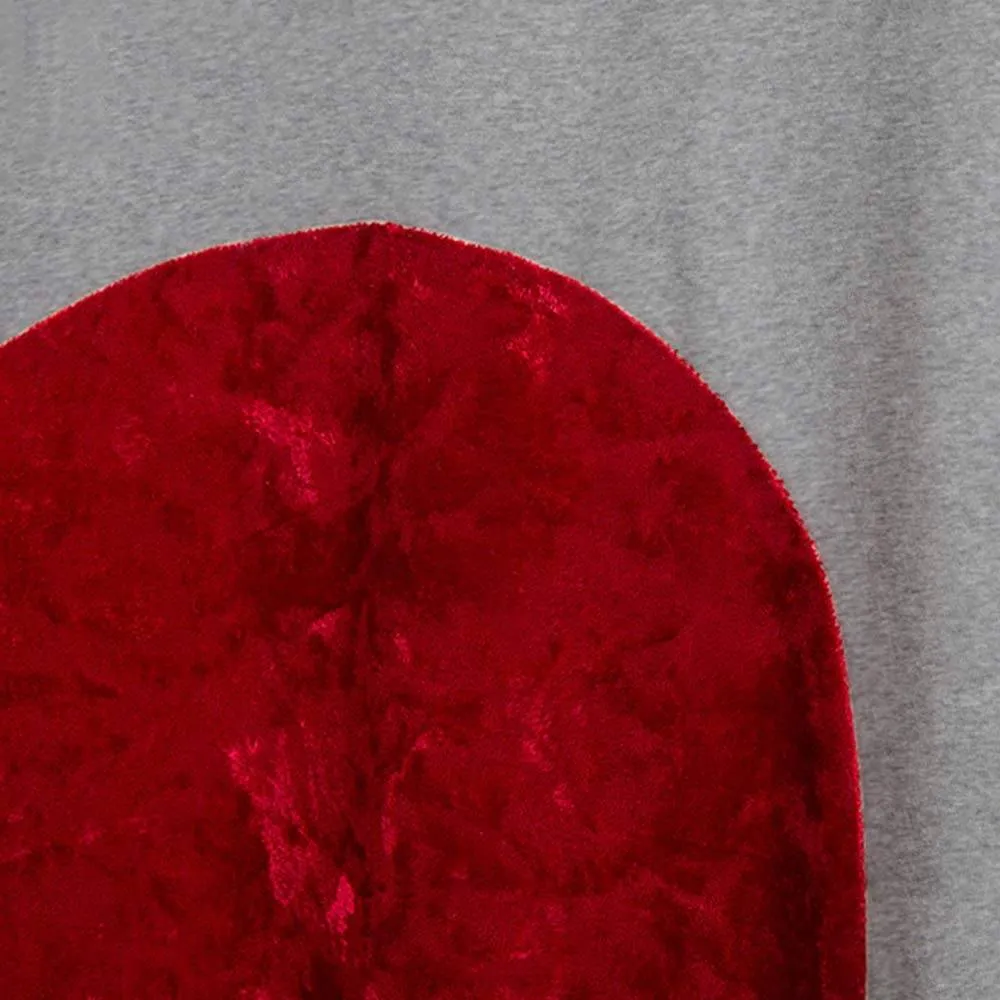 Mom and Mini Red Heart Shirts