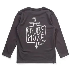 More Of This Ls Tee - Soft Black