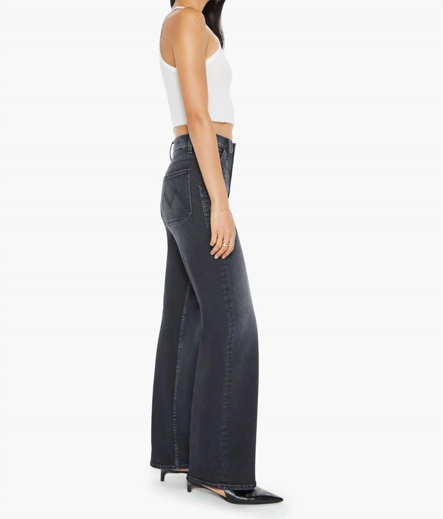 Mother - Patch Maven Sneak High-rise Jeans