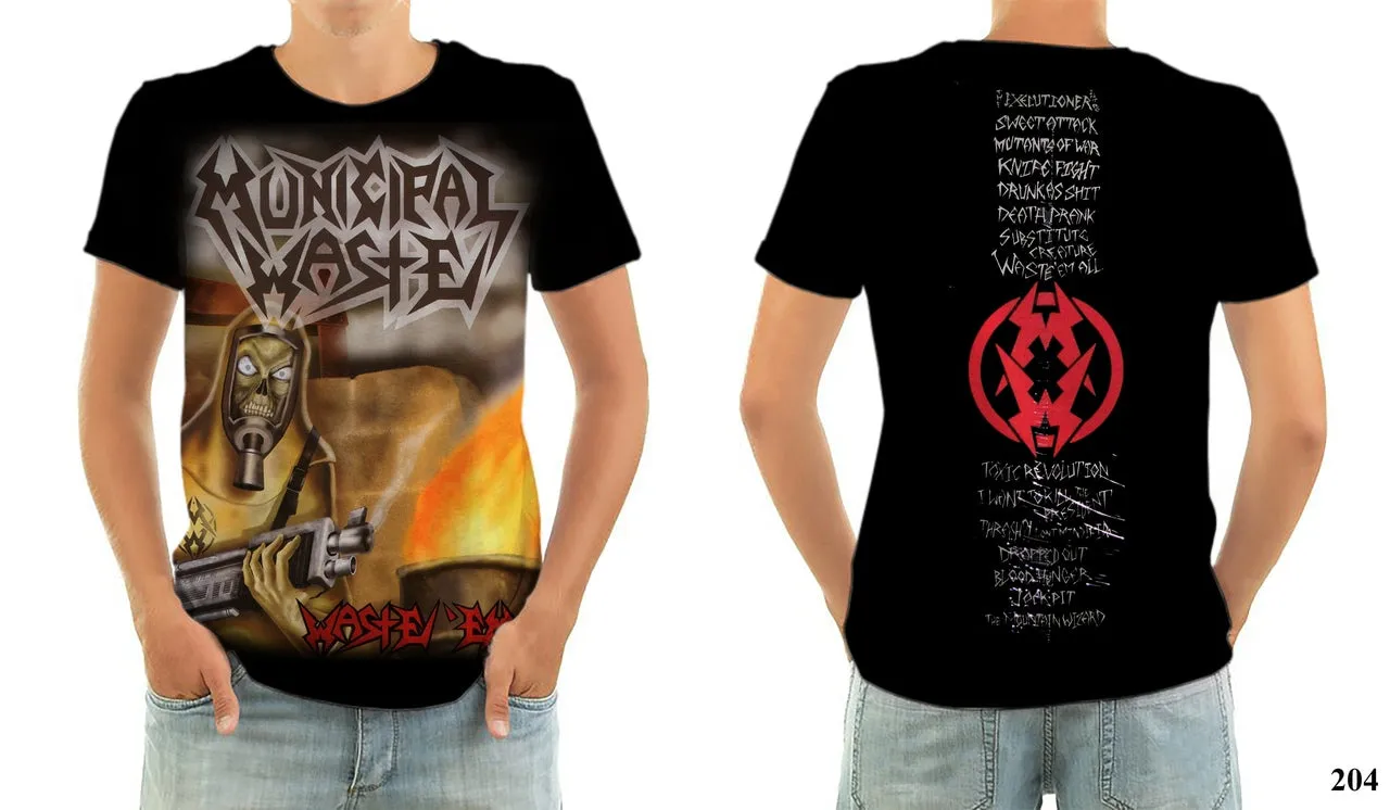 Municipal Waste shirts