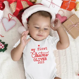 My first Christmas T-shirts
