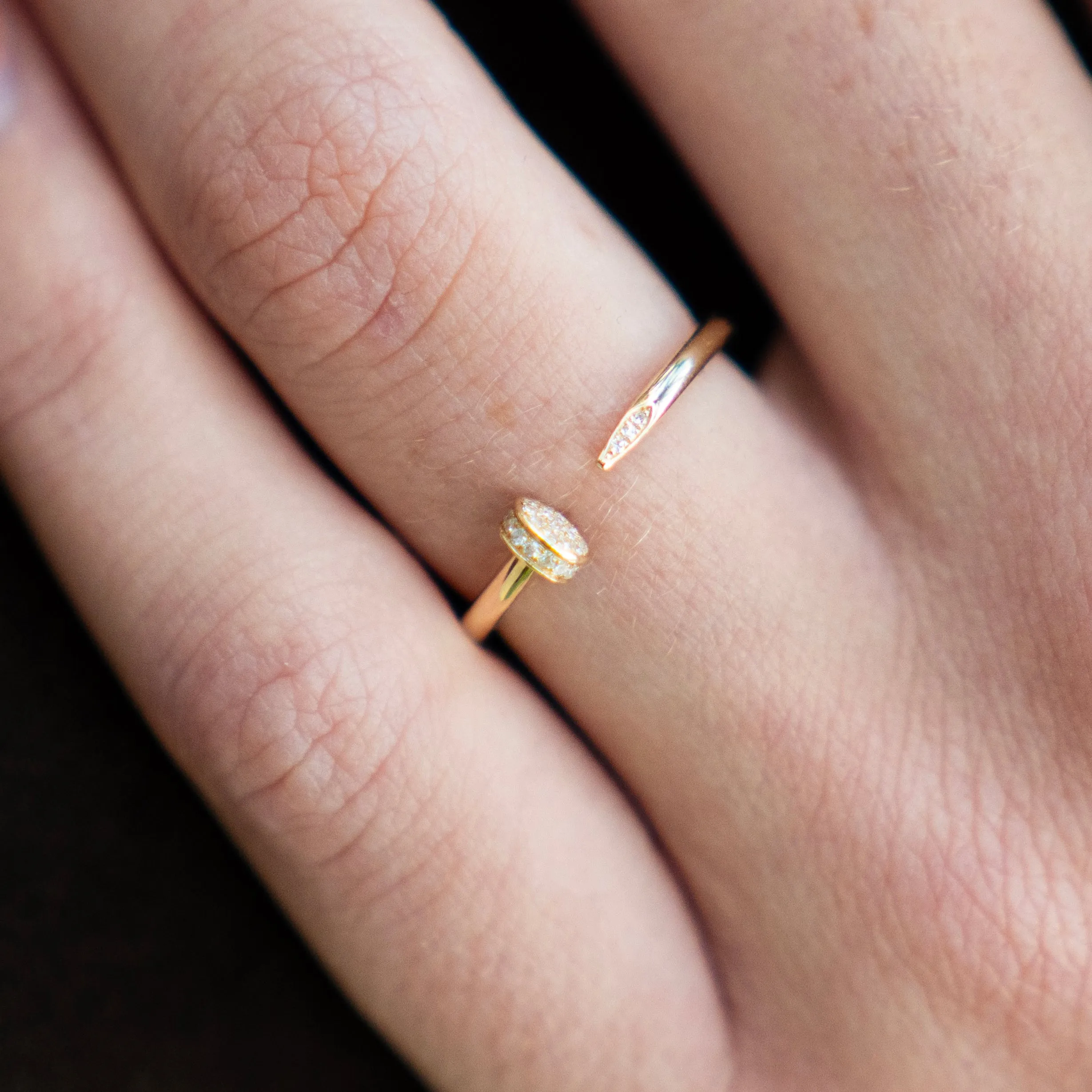 Nailed it! 14k Gold and Diamond