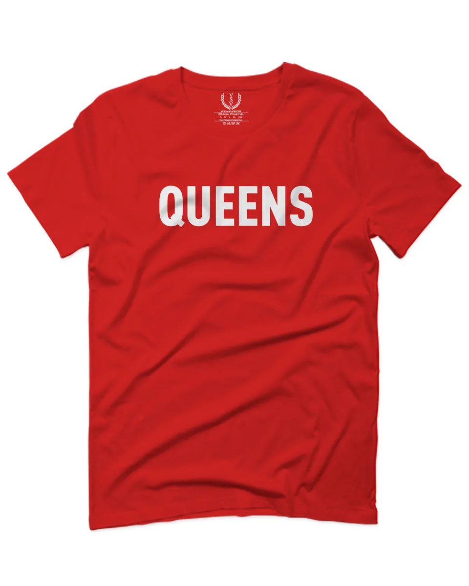 New York Queens NYC Cool City Hipster Lennon Street wear For men T Shirt