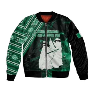 Nigeria Yoruba Festival Bomber Jacket Eko Spirit Eyo Masquerade LT05