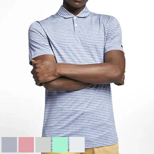 Nike Dri-FIT TW Vapor Striped Golf Polo XL Green Glow (BQ6722-342)