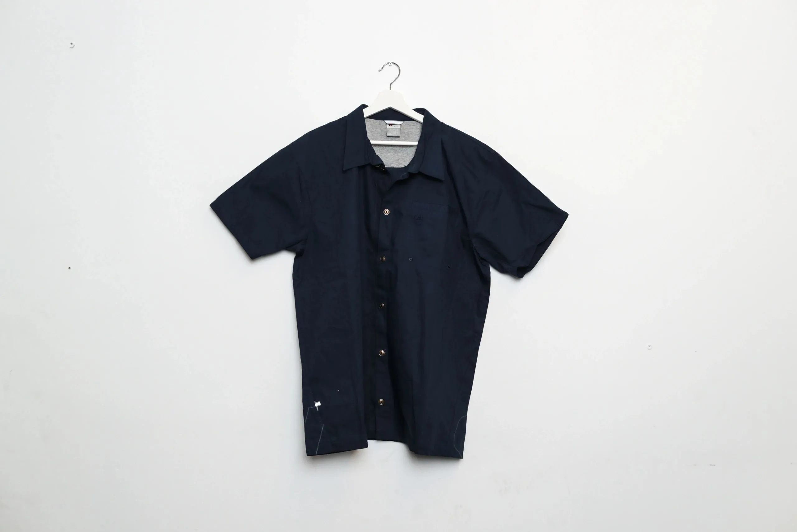 Nike Smart Button T-Shirt Blue Large