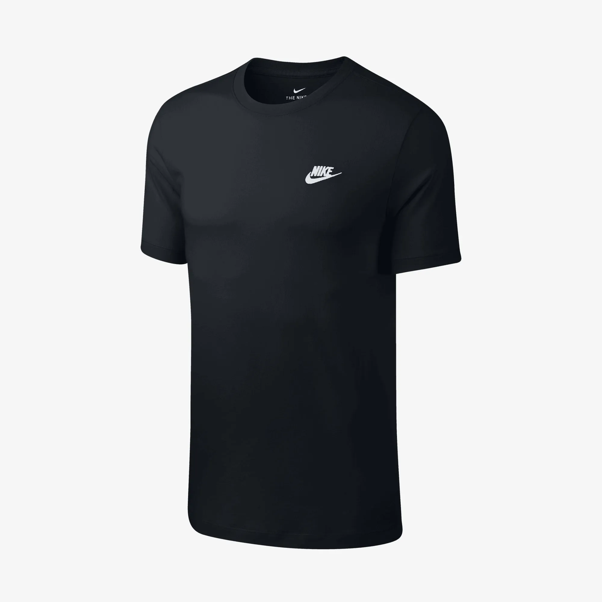 NIKE | SPORTSWEAR CLUB { BLACK/WHITE