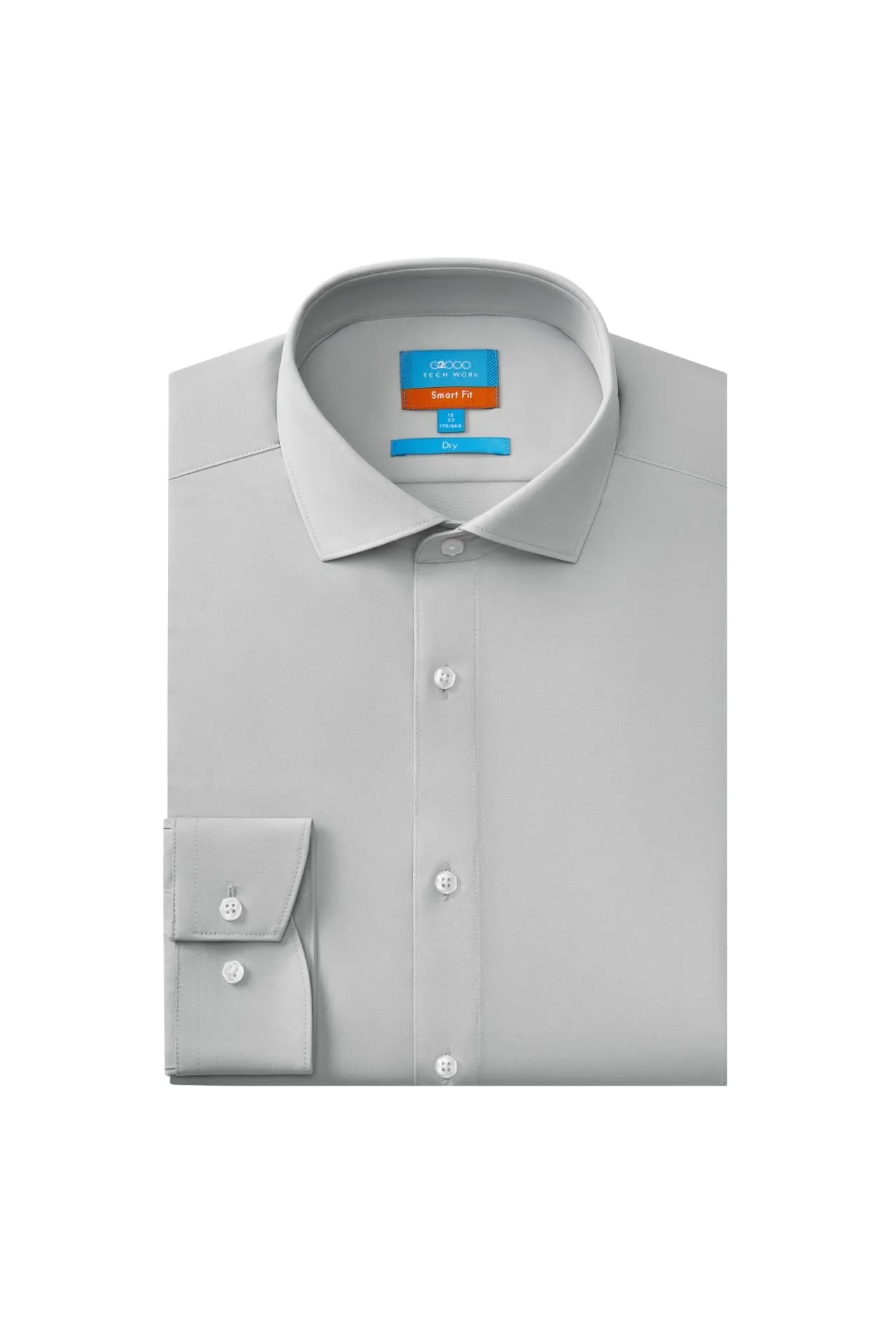 Non-Iron Dry Smart Fit Poplin Shirt