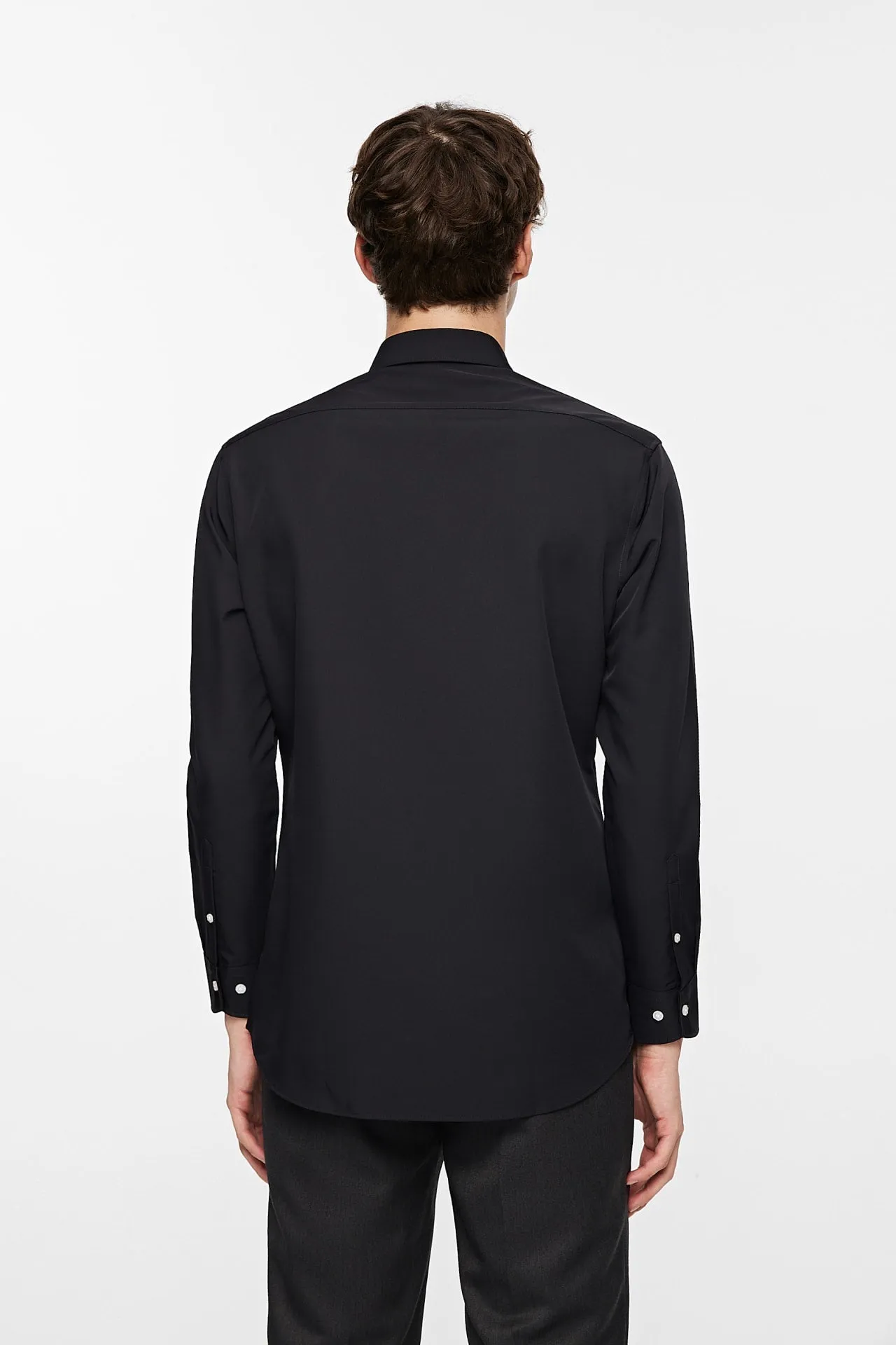 Non-Iron Dry Smart Fit Poplin Shirt
